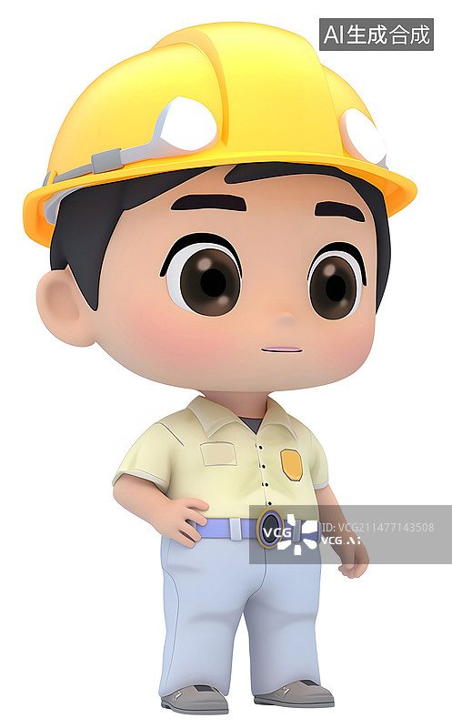 【AI数字艺术】建筑工人图片素材