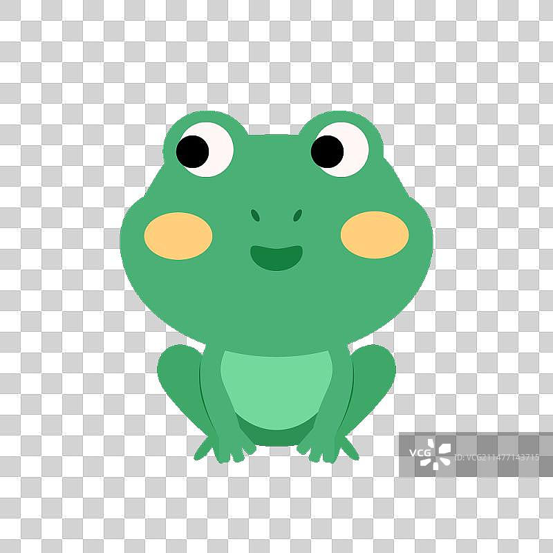 青蛙动物手绘插图免抠素材图片素材