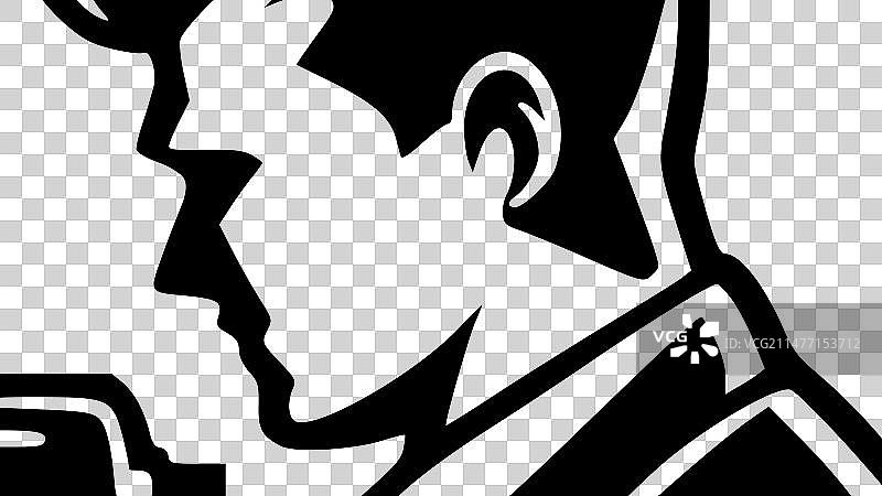 短暂存在 - 黑与白图片素材