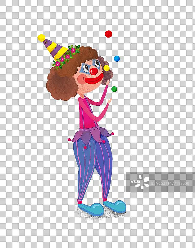 马戏团小丑图片素材