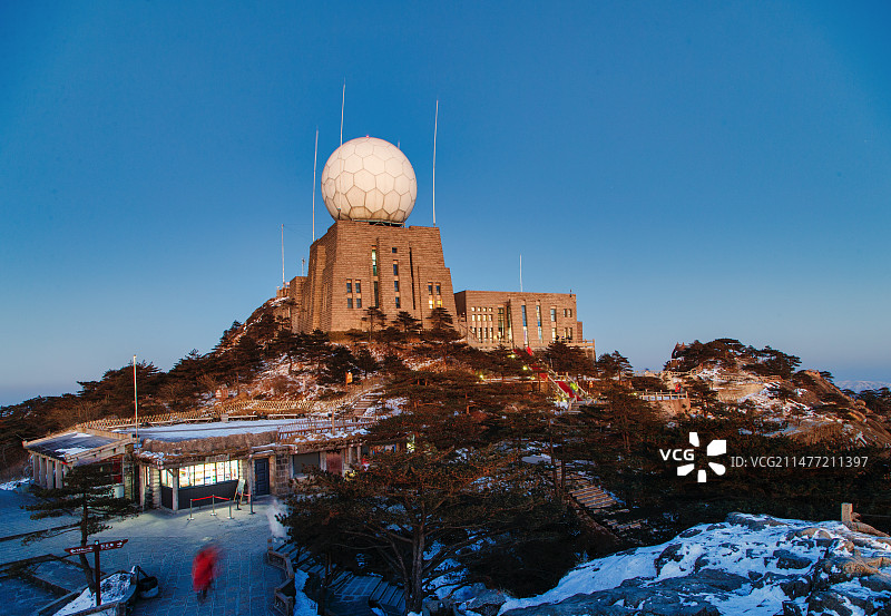 黄山光明顶图片素材