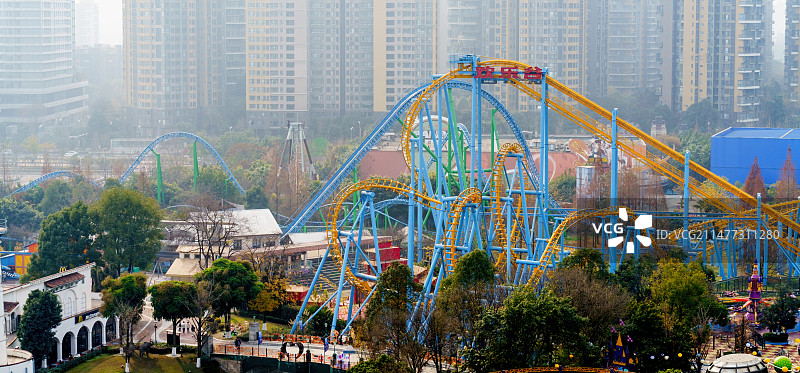 成都欢乐谷图片素材