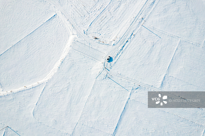 东北冬季森林雾凇图片素材