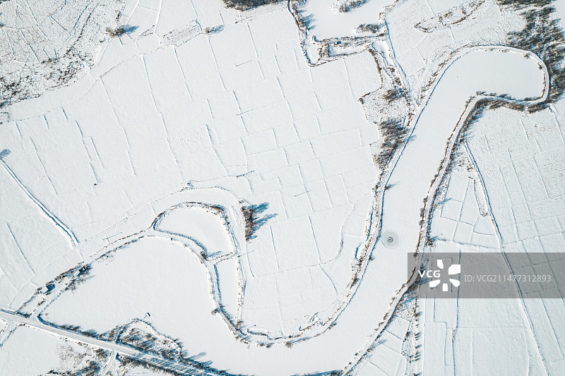 东北冬季森林雾凇图片素材