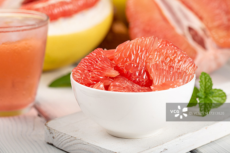 新鲜好吃的柚子图片素材