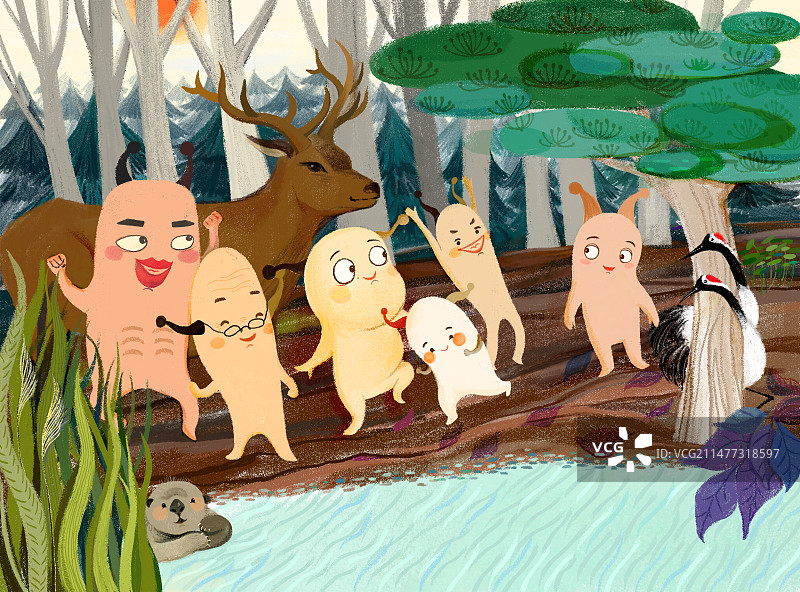 动物森林大会图片素材