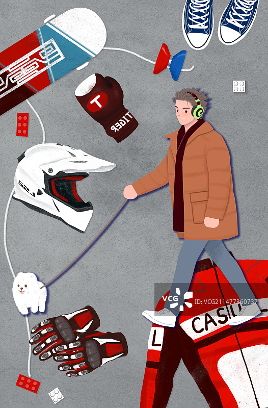 男生的爱好图片素材