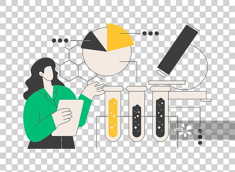 土壤化学抽象概念图片素材