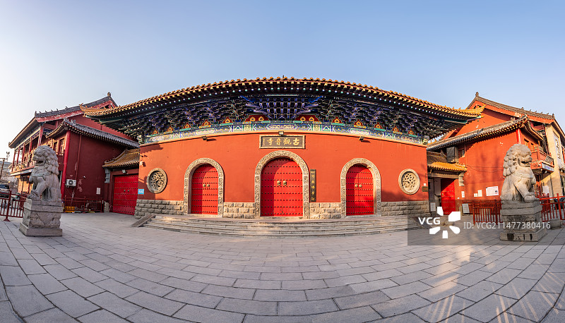 亚洲中国河南开封古观音寺图片素材