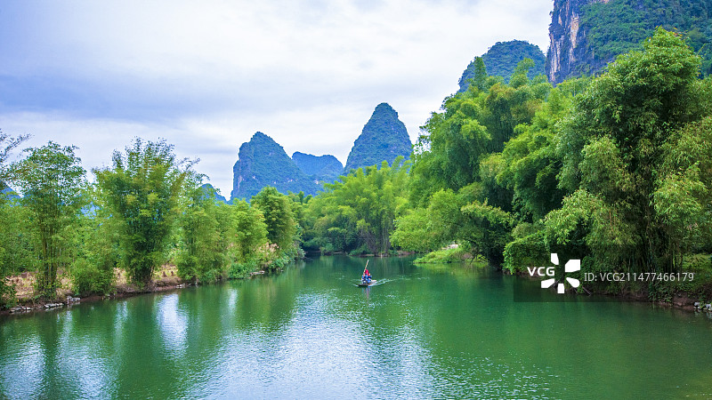 遇龙河（阳朔）图片素材