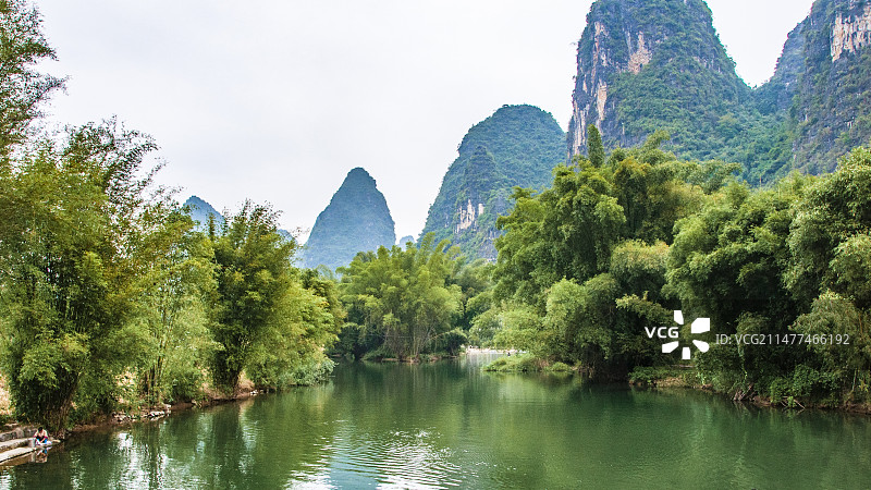 遇龙河（阳朔）图片素材