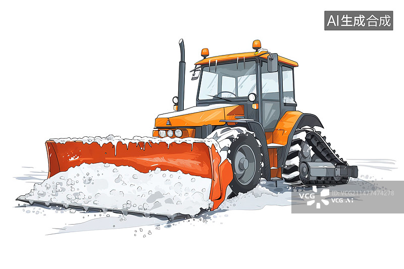 【AI数字艺术】白色背景下卡车上的卡车特写镜头图片素材