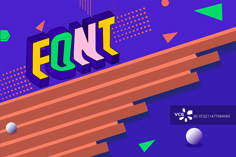 孟菲斯风格背景图片素材