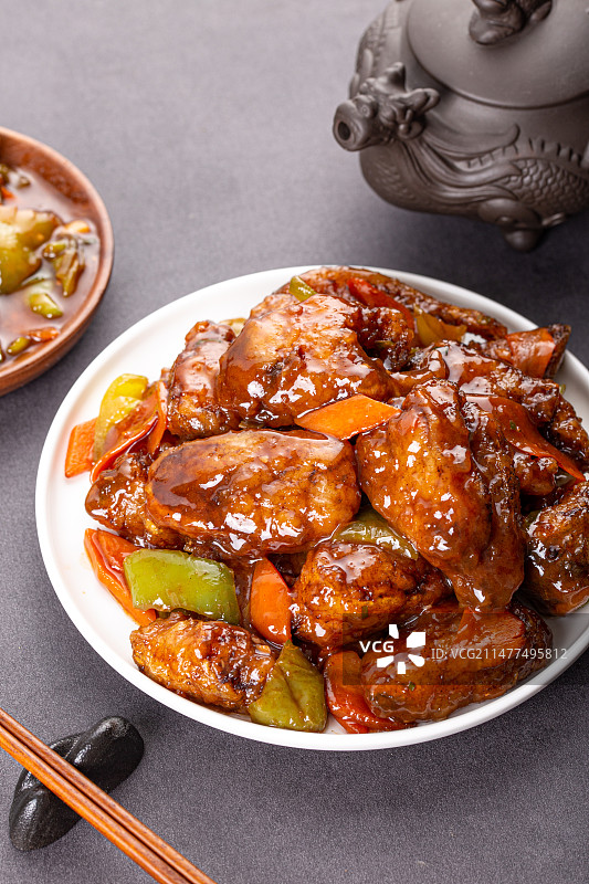 红烧明太鱼图片素材