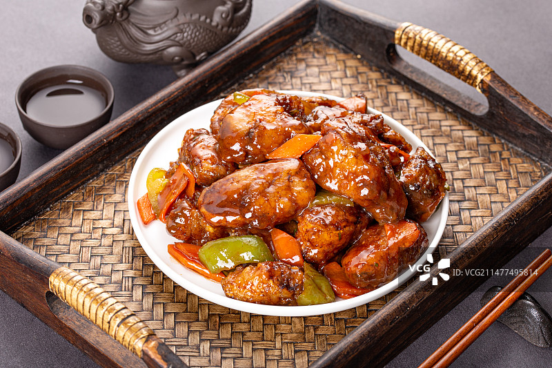 红烧明太鱼图片素材