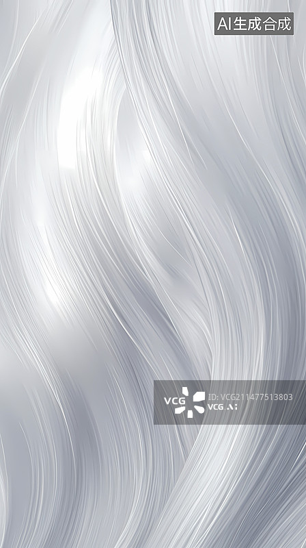 【AI数字艺术】数码复古银色纹理图形海报背景图片素材