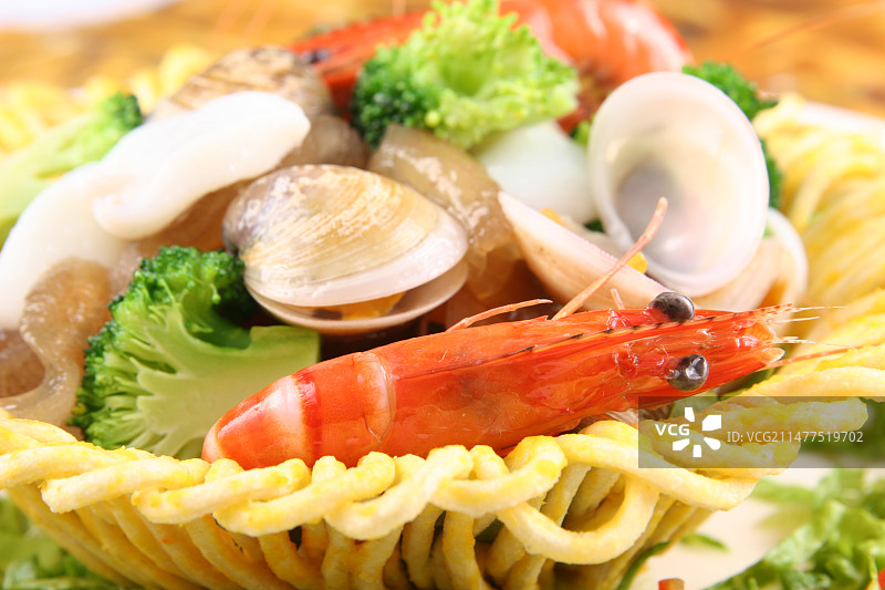 雀巢海鲜图片素材