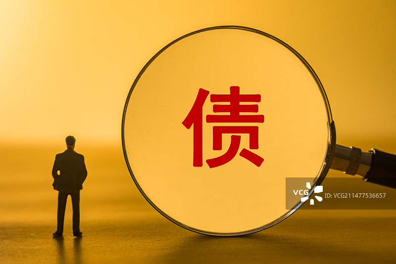 债 债券 债务金融概念配图图片素材