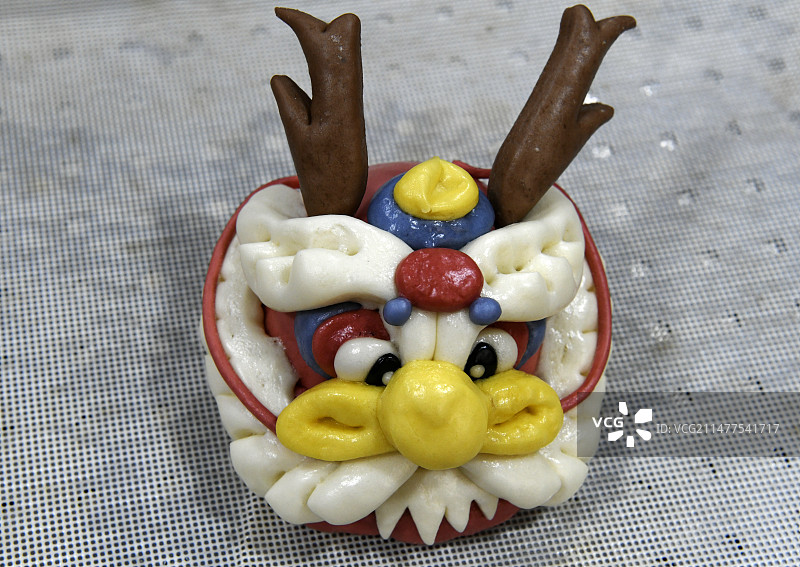 花馍 龙形花馍图片素材