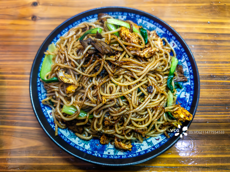 南昌鸡蛋炒粉图片素材