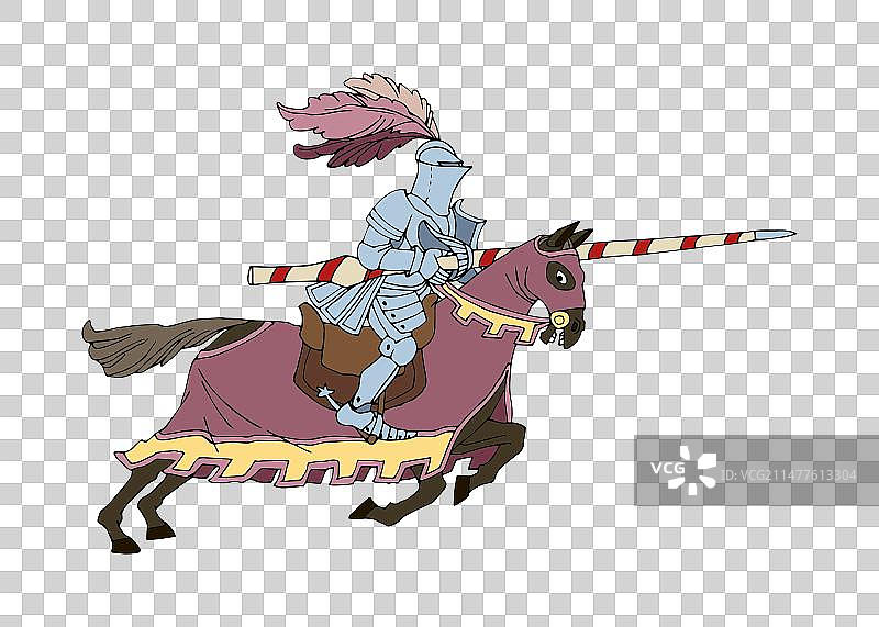 节日锦标赛上的骑士图片素材