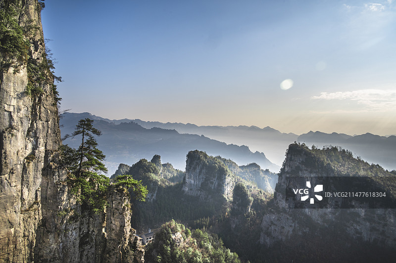 恩施大峡谷图片素材