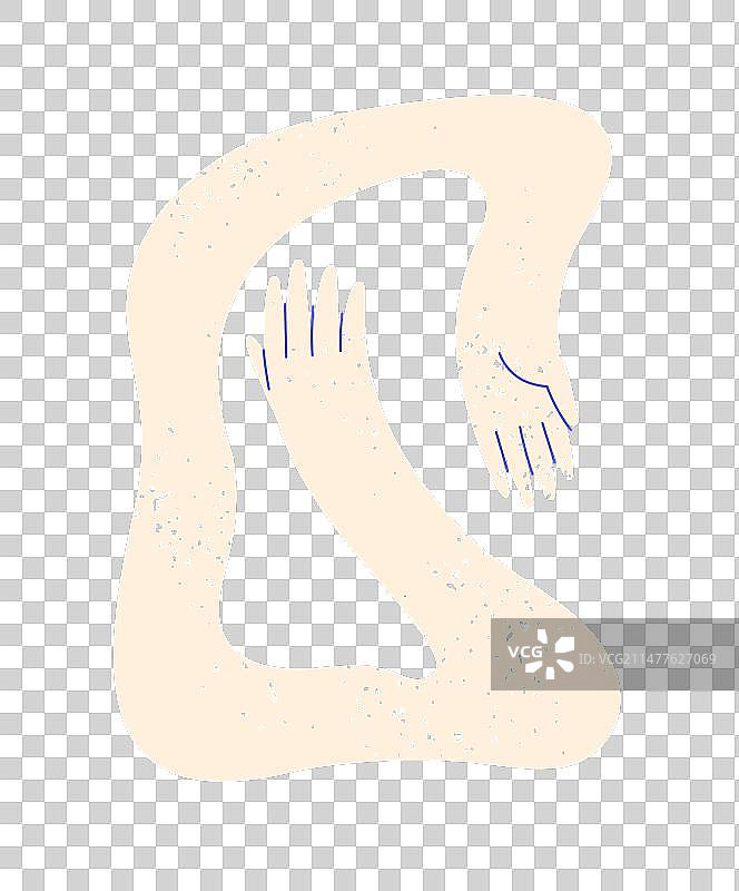 抽象摆动手势手图片素材