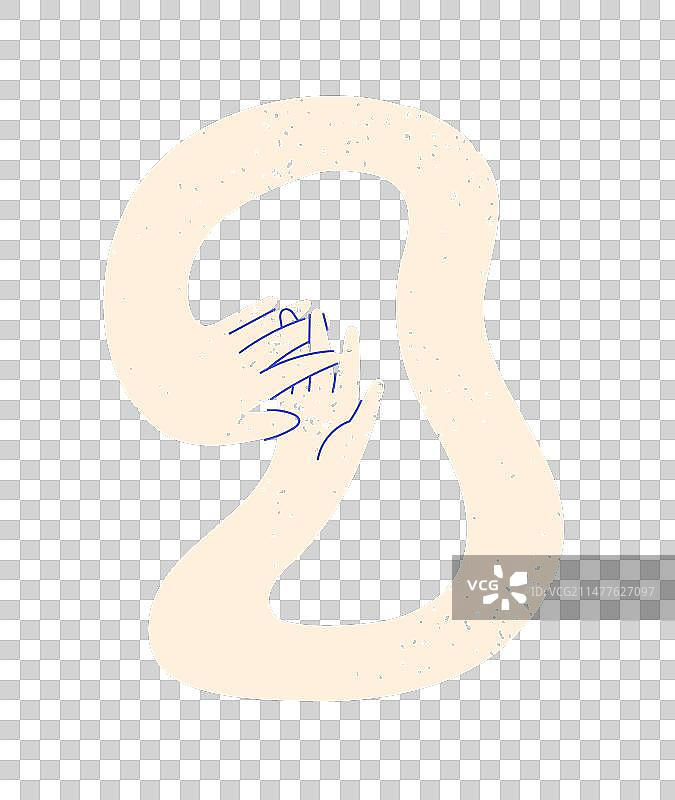 抽象摆动手势手图片素材