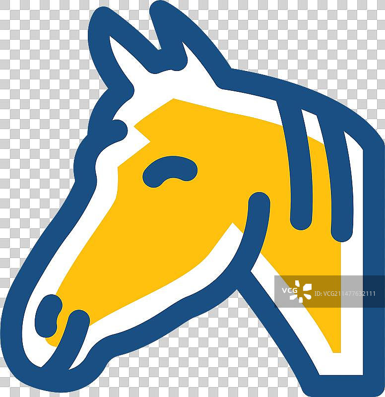 马线条图标图片素材