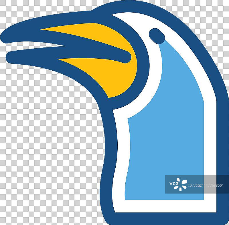 蜂鸟线条图标图片素材