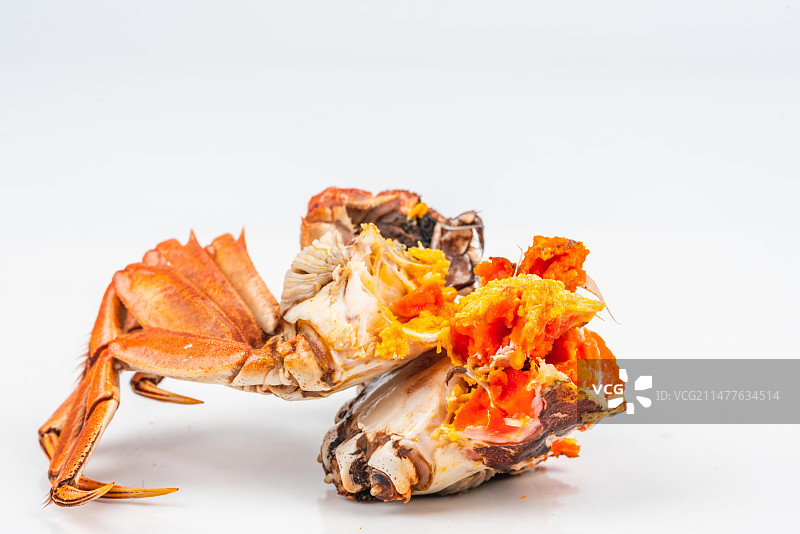 大闸蟹蟹黄图片素材