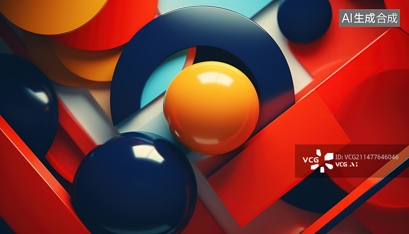 【AI数字艺术】彩色复活节彩蛋特写图片素材