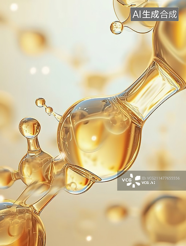 【AI数字艺术】玻璃装饰特写镜头图片素材