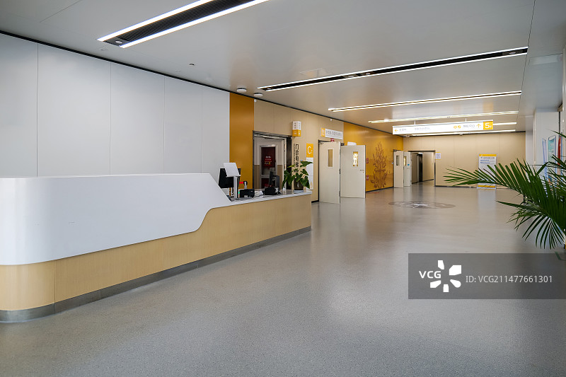 山东中医药大学附属医院西院区门诊台图片素材