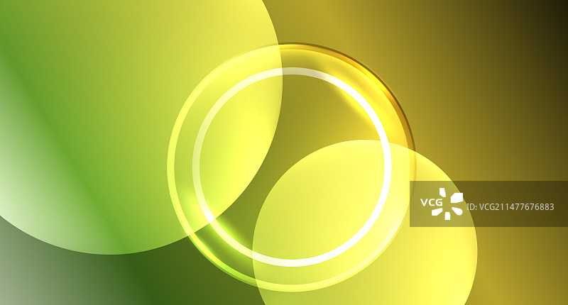 霓虹玻璃圈copyspace为您的文字或图片素材