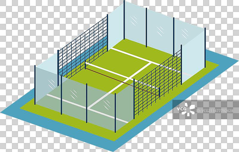 板式网球场图片素材