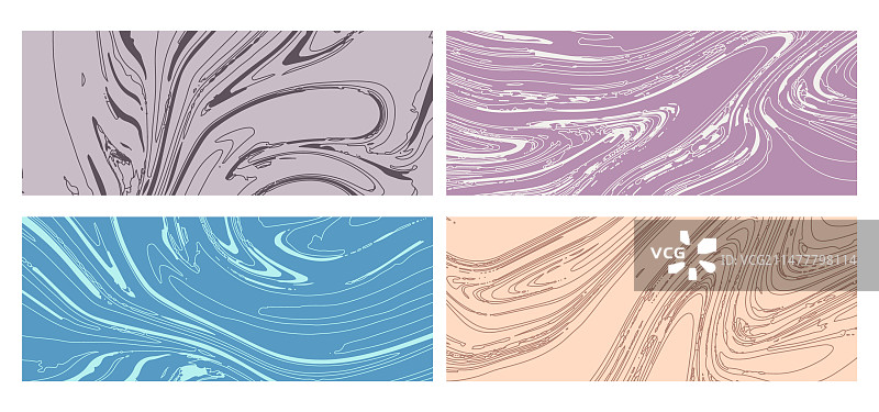 大理石裂纹波浪视觉模板图片素材