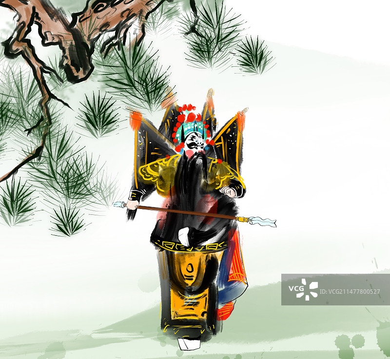 古代将军项羽霸王图片素材