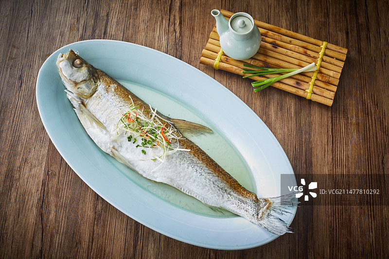 清蒸翘嘴鱼图片素材