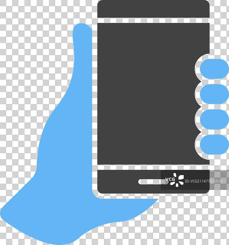 手持智能手机图标图片素材