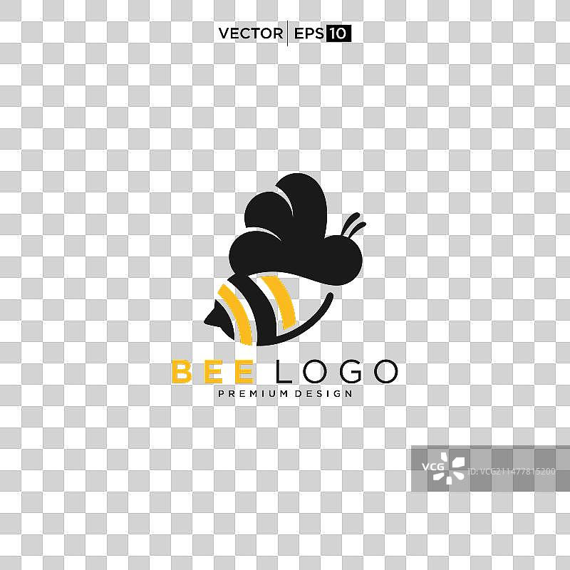 蜜蜂动物标志图标图片素材