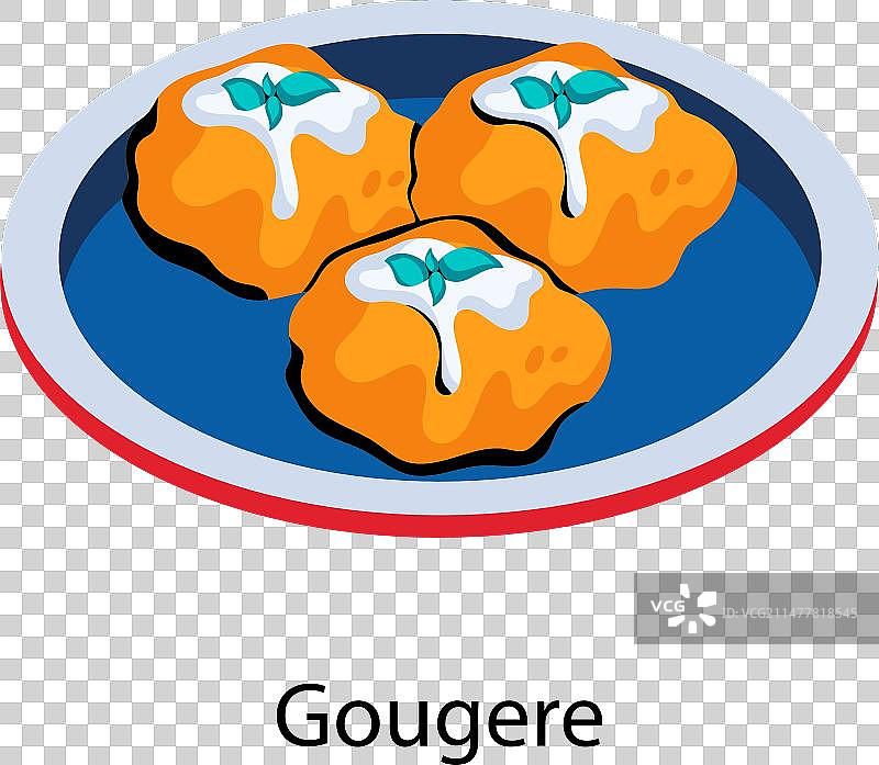 古杰尔奶酪泡芙图片素材