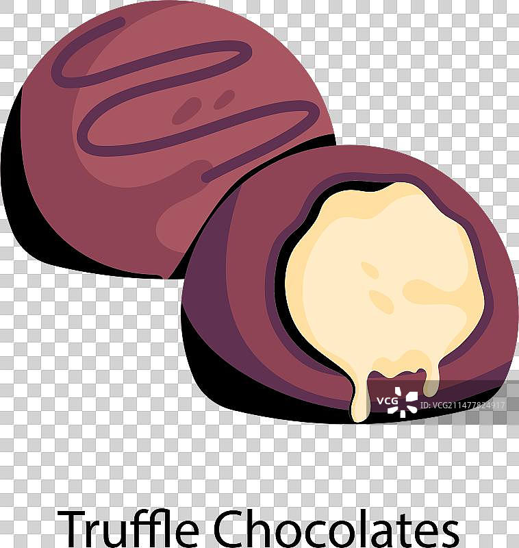松露巧克力图片素材