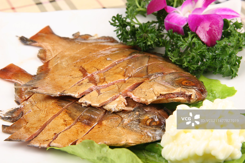 酱烧武昌鱼图片素材