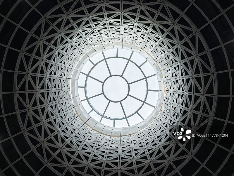 建筑穹顶的几何图形图片素材