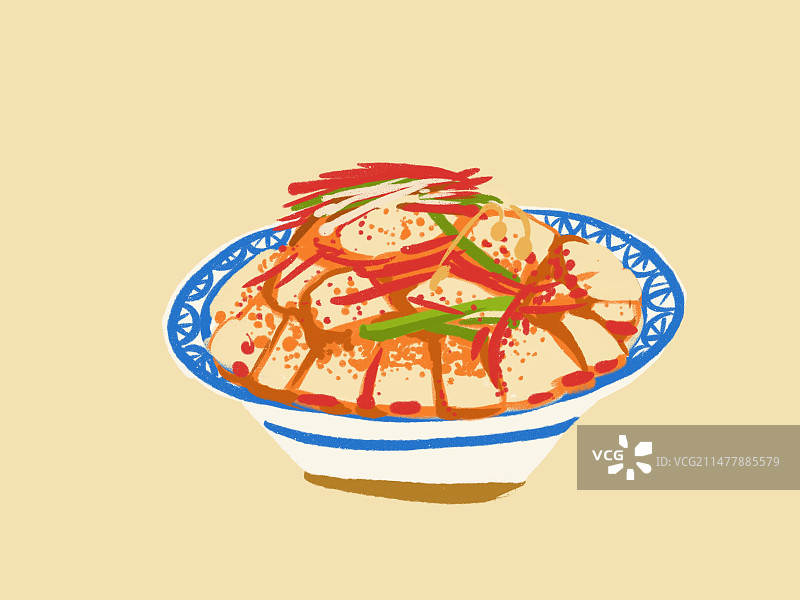 西安凉皮图片素材