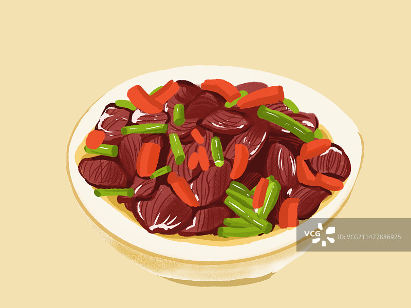 腊牛肉图片素材