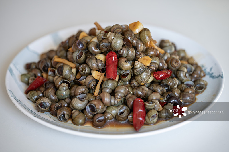 辣炒螺蛳图片素材