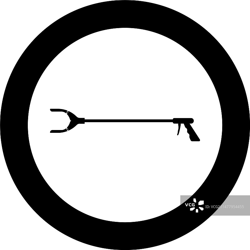 长柄垃圾夹拾取器图片素材