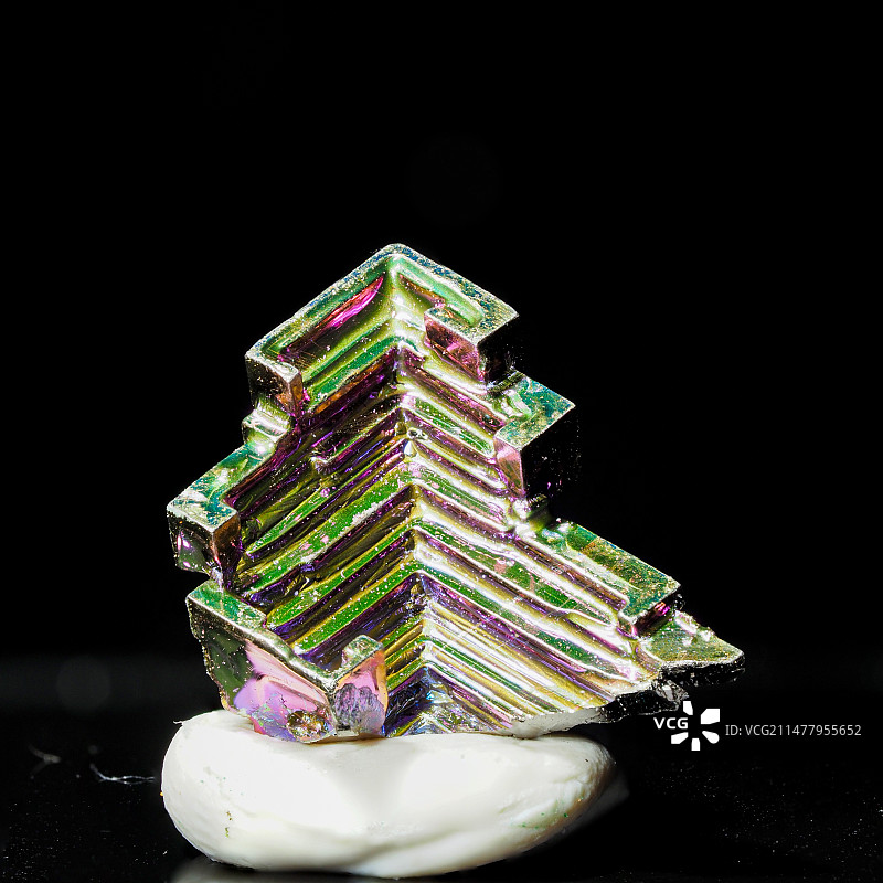 铋晶体图片素材